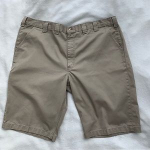 Carhartt B372 Khi Men's Size 44 Khaki Twill 12.5" Inseam Work Shorts